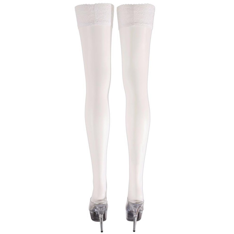 Hold-up Stockings white 4